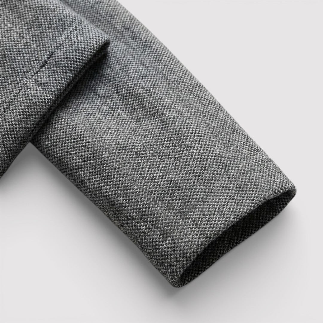 HEIKO Stretch Stand-Collar Blazer