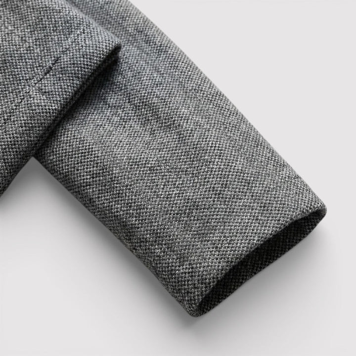 HEIKO Stretch Stand-Collar Blazer