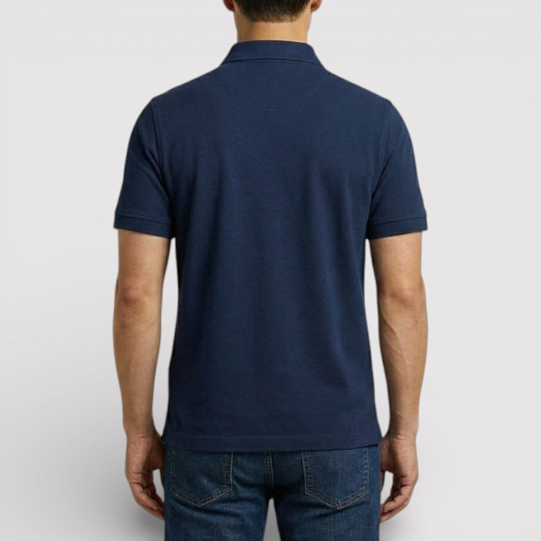 ELDON Lightweight Zip Polo Shirt