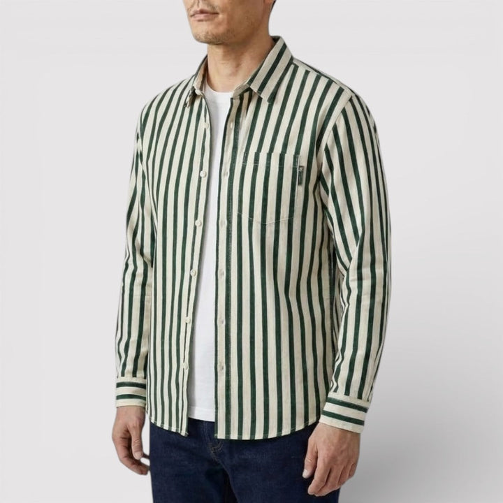 KENTH Breathable Striped Shirt