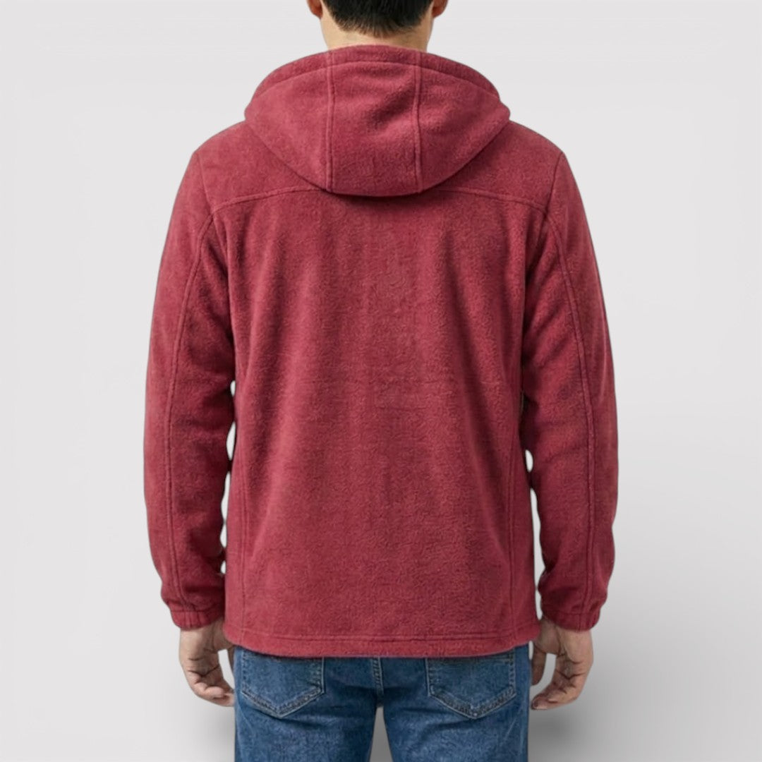 HARDY Fleece-Lined Zip-Up Jacket