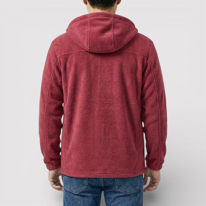 HARDY Fleece-Lined Zip-Up Jacket