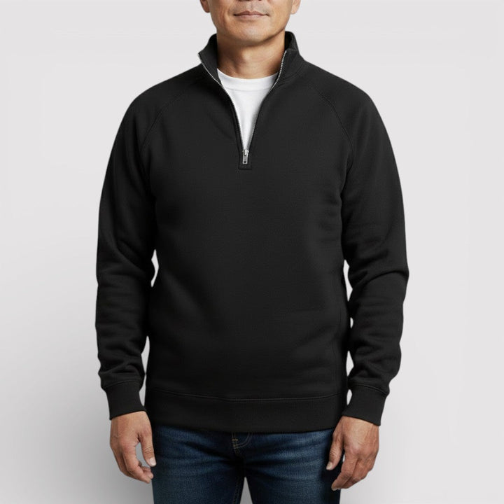 SVEN Regular Half-Zip Knit Sweater
