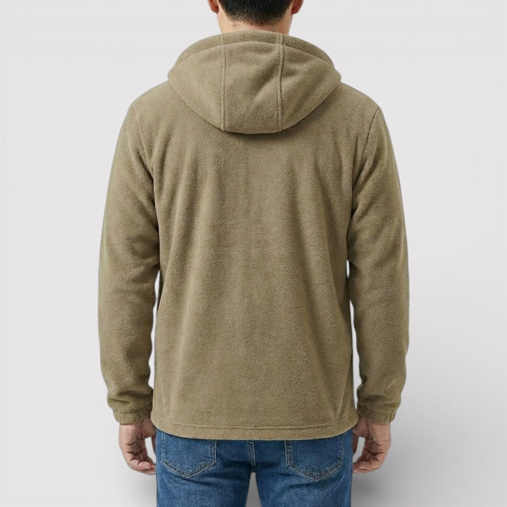 HARDY Fleece-Lined Zip-Up Jacket