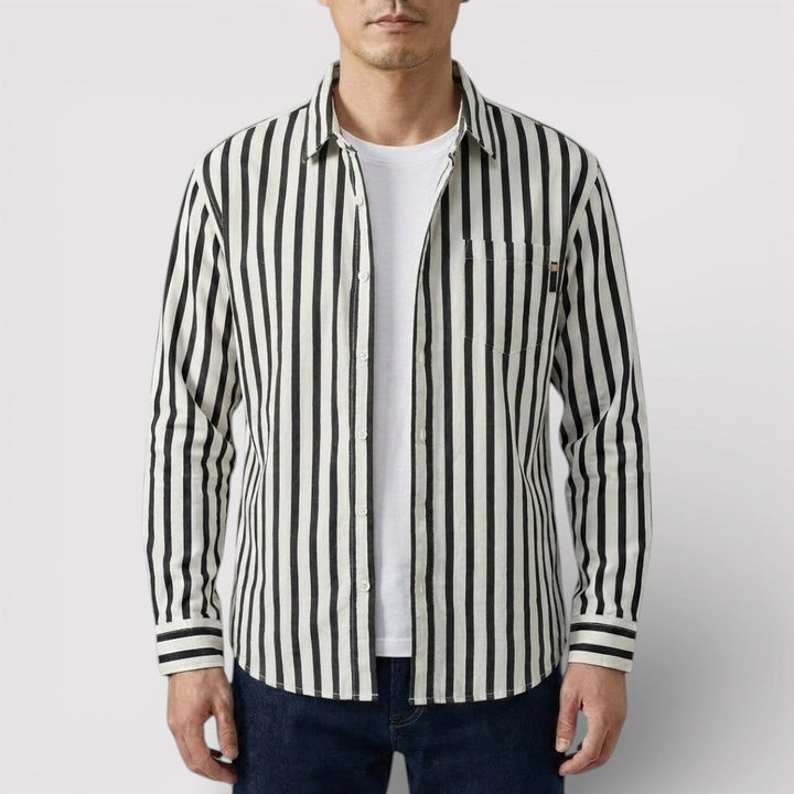 KENTH Breathable Striped Shirt
