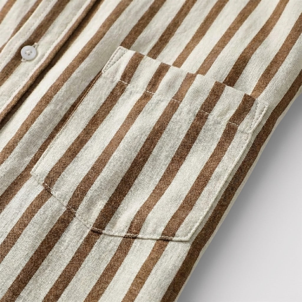 KENTH Breathable Striped Shirt