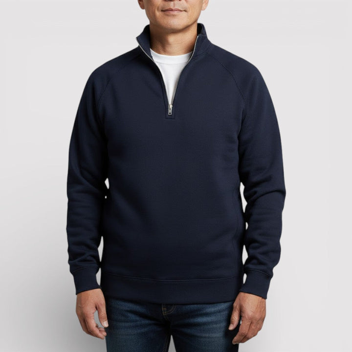SVEN Regular Half-Zip Knit Sweater