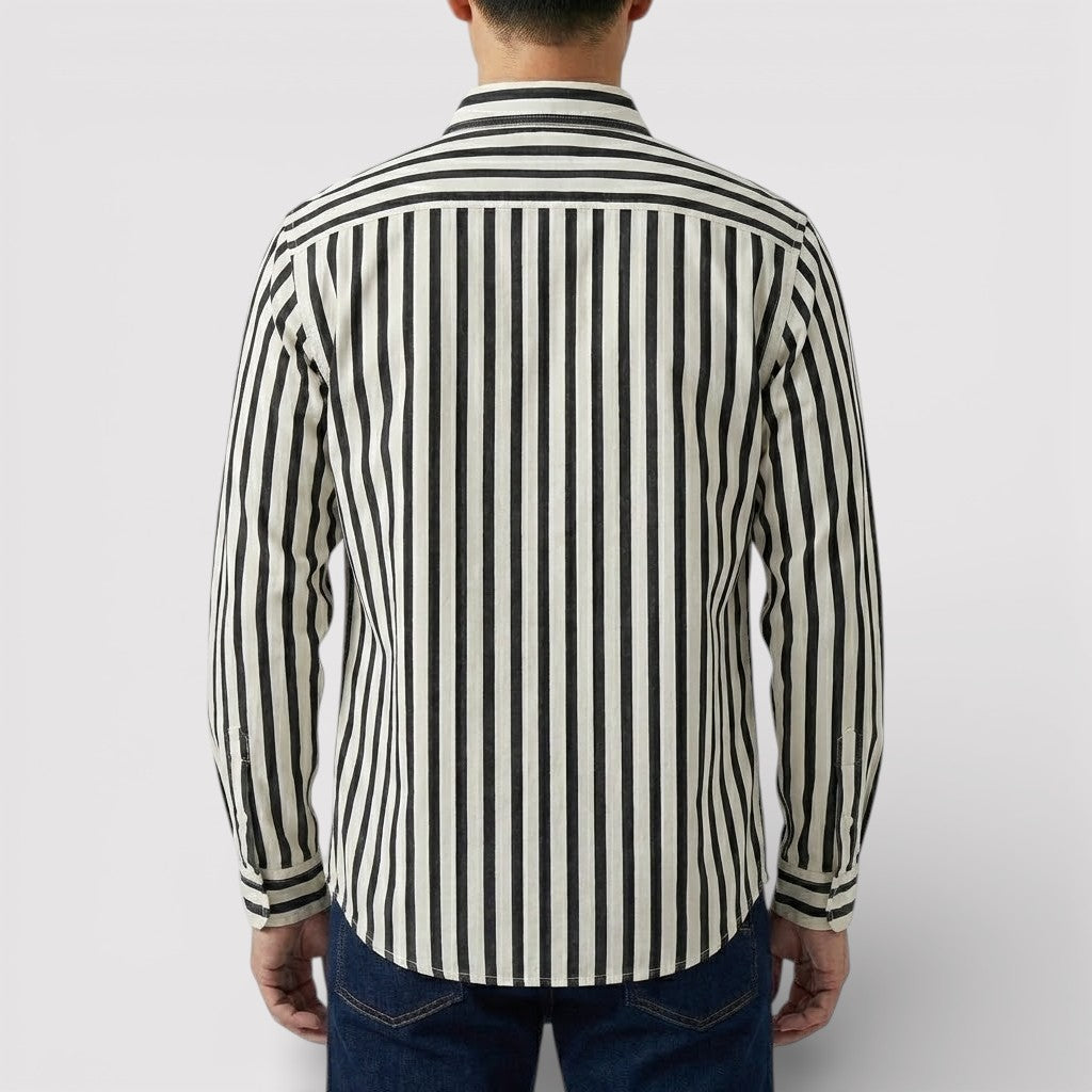 KENTH Breathable Striped Shirt