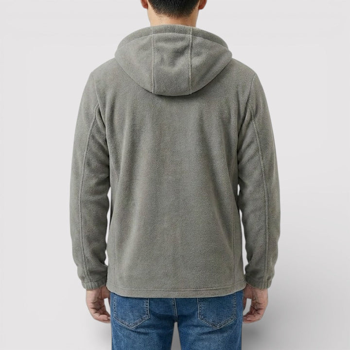 HARDY Fleece-Lined Zip-Up Jacket