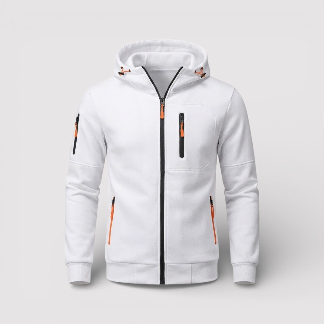 KAEL Breathable Zip-Up Hoodie