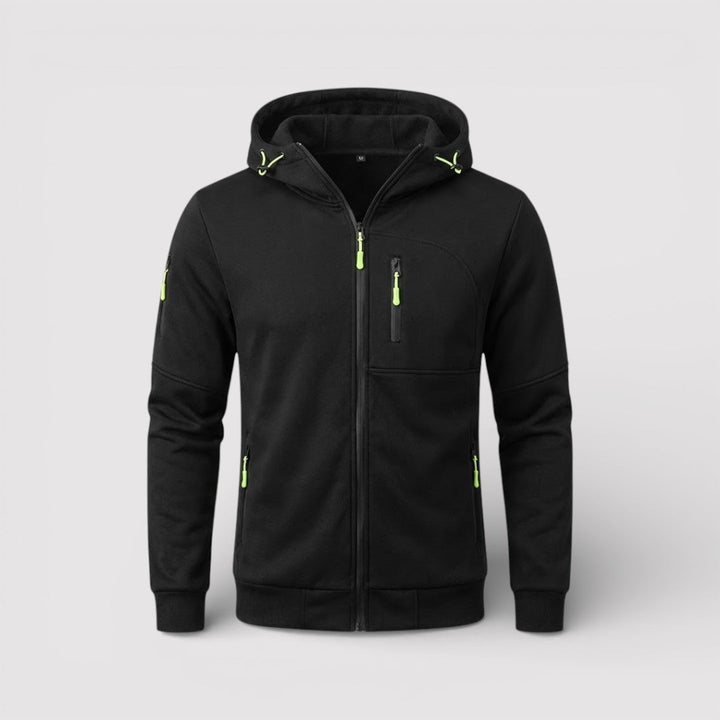 KAEL Breathable Zip-Up Hoodie