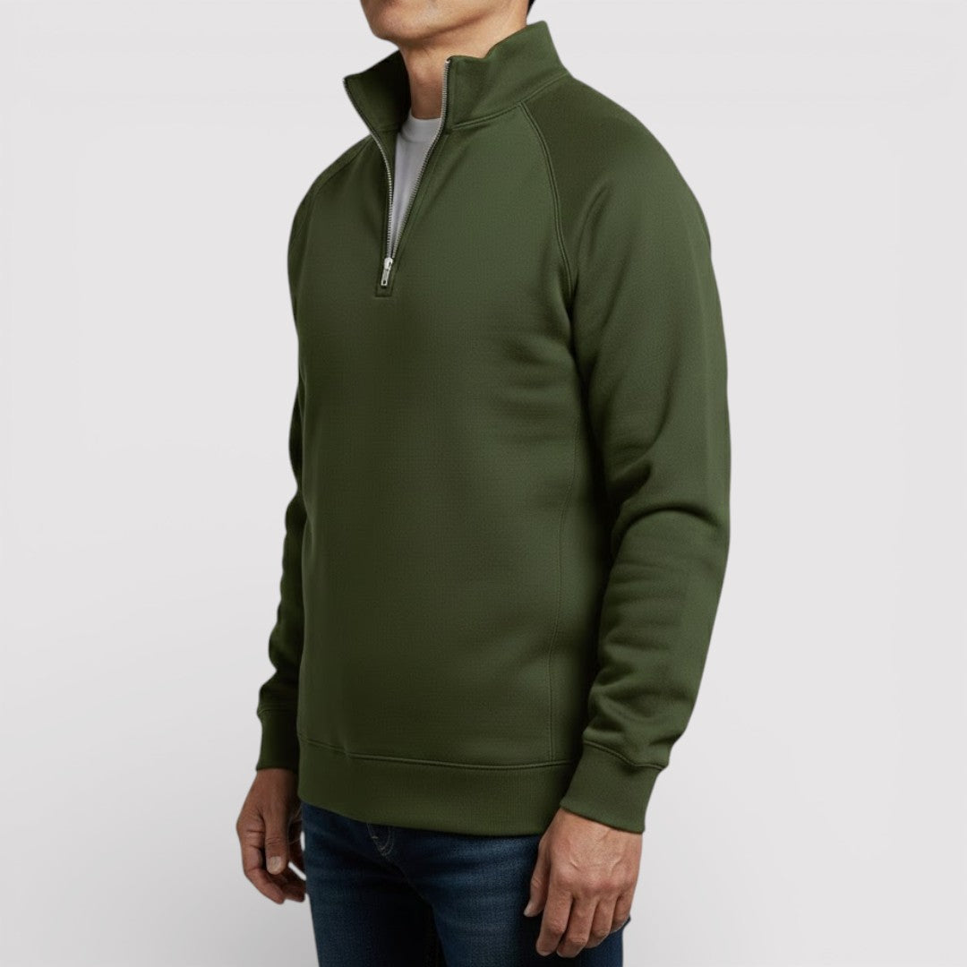 SVEN Regular Half-Zip Knit Sweater