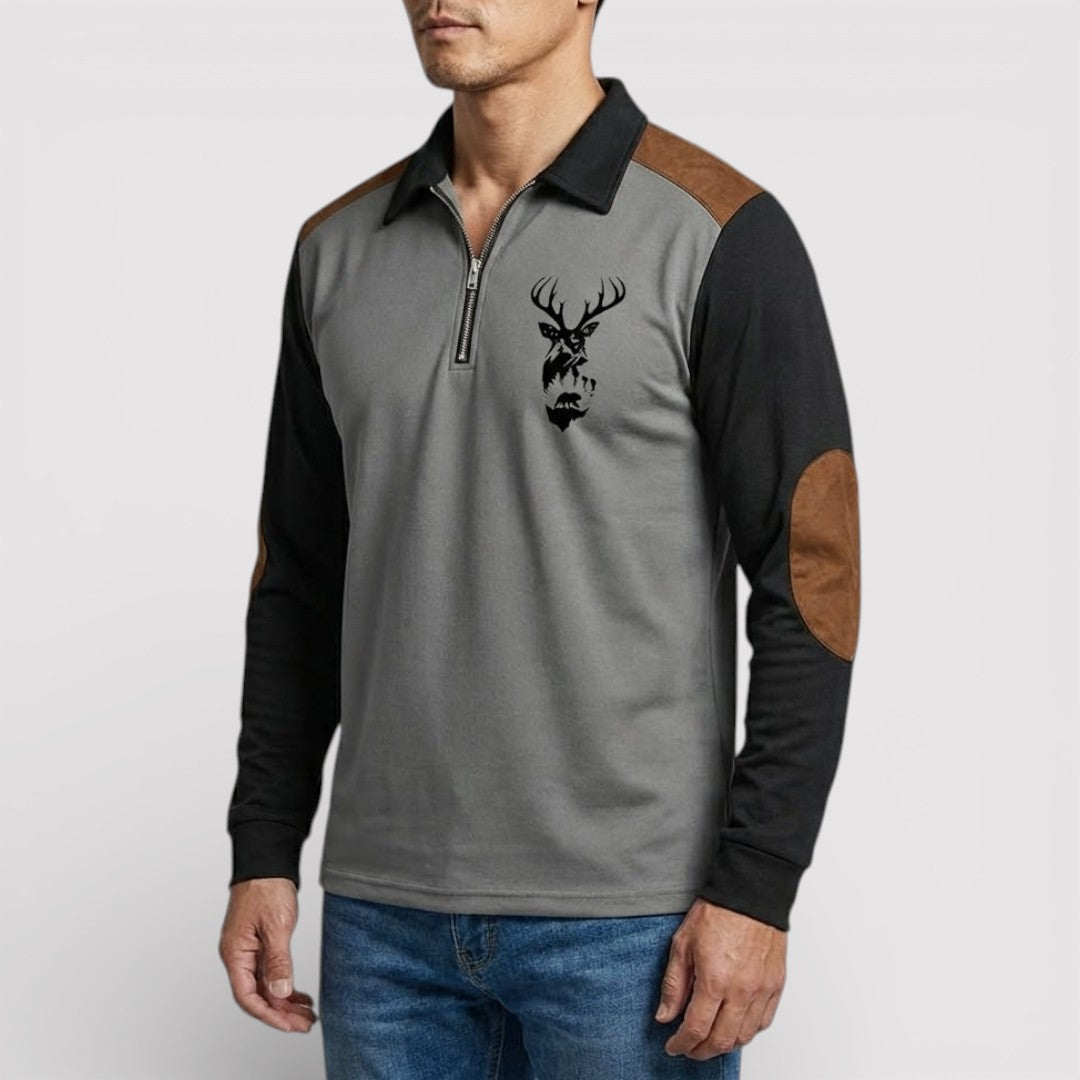 NIEL Lightweight Half-Zip Sweater
