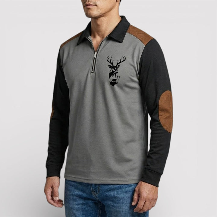 NIEL Lightweight Half-Zip Sweater