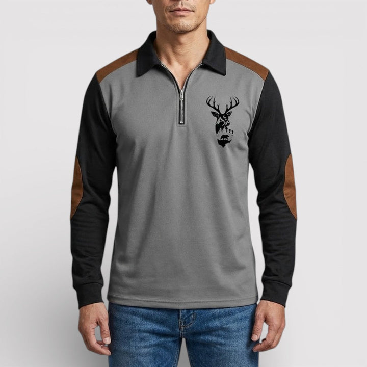 NIEL Lightweight Half-Zip Sweater