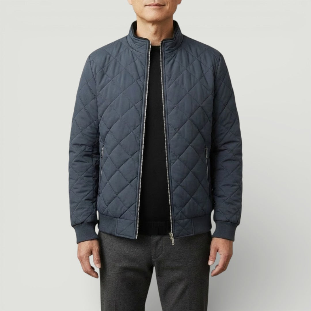 BERT Quilted Zip Jacket
